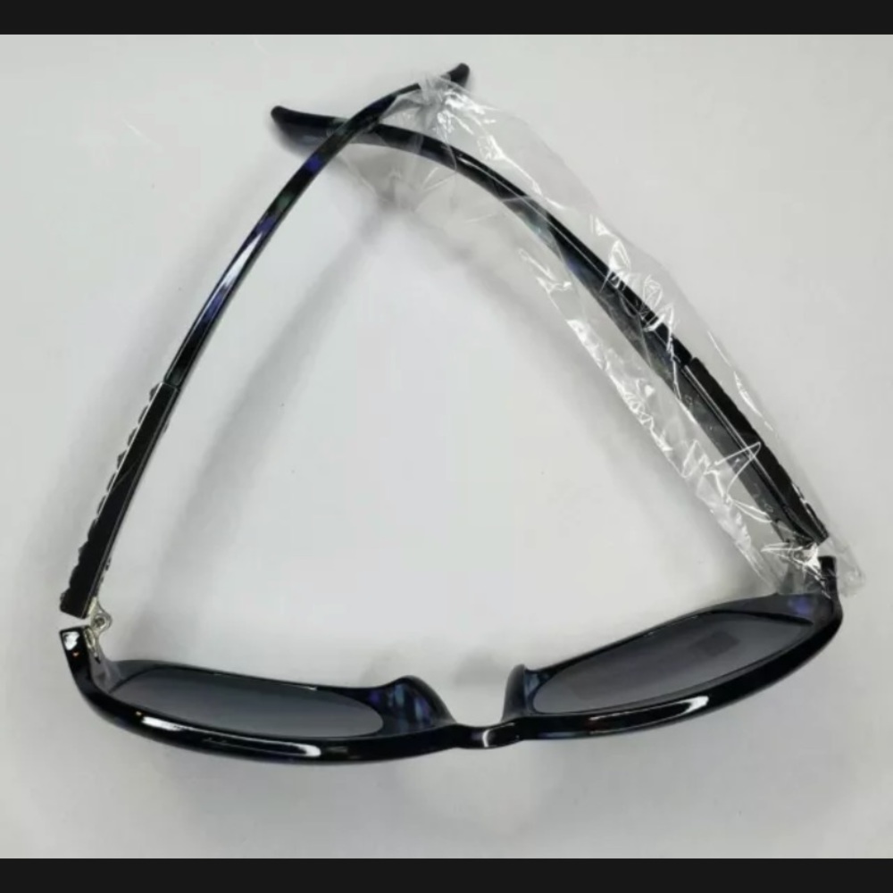 Oversized Rectangular Blue Tortoise Shell - Picture 9 of 10